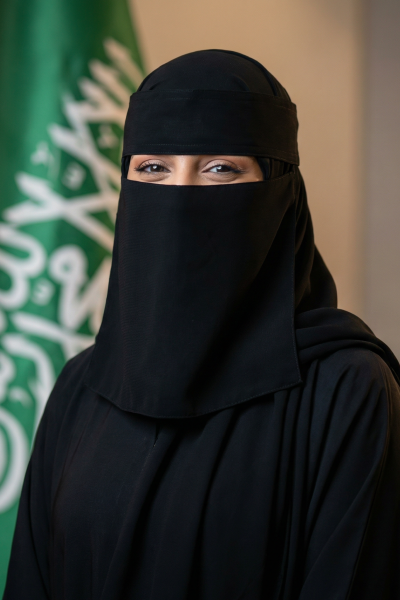 Saudi Woman Portrait